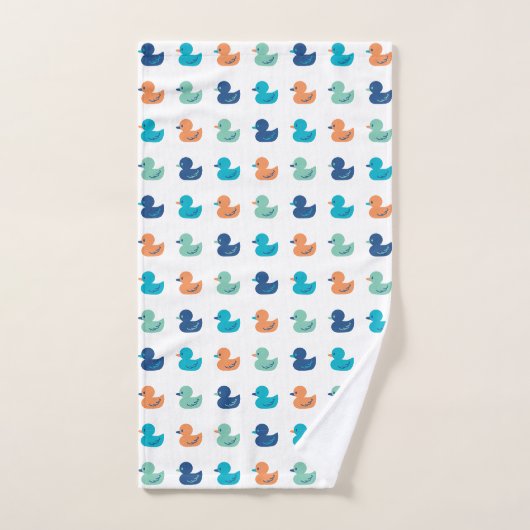 Niedliches Paddeln von Ducks Pattern Badhandtuch Set (Handtuch)