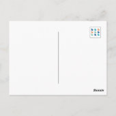 Niedliches Paddeln von Enten Art III Postkarte (Rückseite)