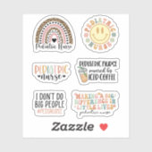 Niedliches Pädiatrische Aufkleberpackung, Peds Kra Aufkleber (Blatt)