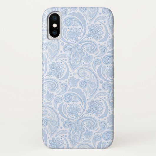 Niedliches Paisley-Muster Case-Mate iPhone Hülle (Rückseite)