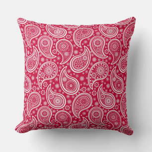 Niedliches Paisley-Muster Kissen