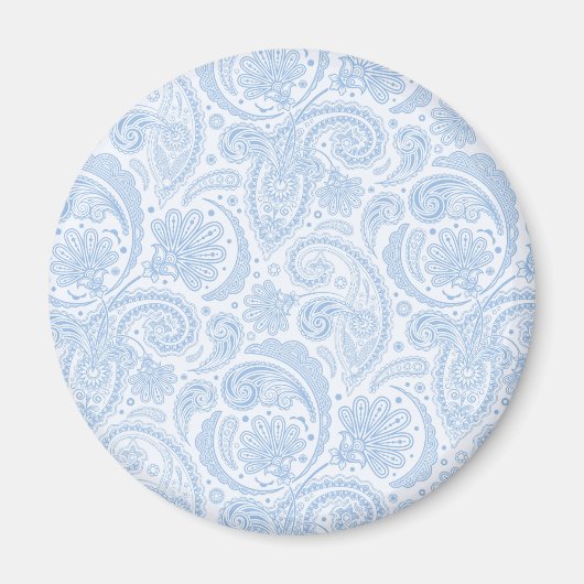 Niedliches Paisley-Muster Magnet (Vorne)