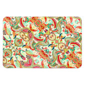 Niedliches Paisley-Muster Magnet (Horizontal)
