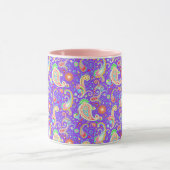 Niedliches Paisley-Muster Tasse (Zentrum)