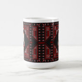 niedliches palästinensisches Mädchen Embroidere ro Kaffeetasse (Mittel)