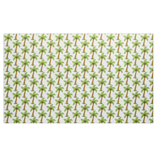 Niedliches Palmbaumdesign Stoff (Yard (91,4 cm))