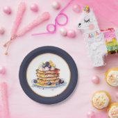 Niedliches Pancake Breakfast Party Pappteller (Party)