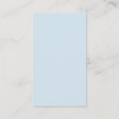 Niedliches Panda Baby Duschkabine - Raffle Ticket Begleitkarte (Rückseite)