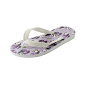 Niedliches Panda Bear Baby Girl Playing Ball Kinderbadesandalen (Schrägansicht)