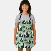 Niedliches Panda Bear Muster Schürze (Insitu)