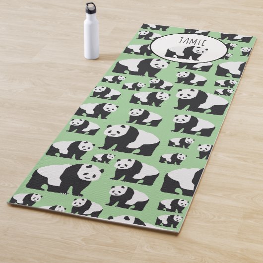 Niedliches Panda Bear Muster Yogamatte (Beispiel)