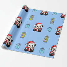 Niedliches Panda Birthday Wrapping Paper