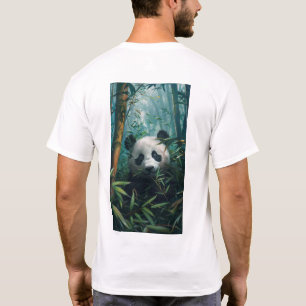 Niedliches Panda im Bamboo-Wald-T - Shirt