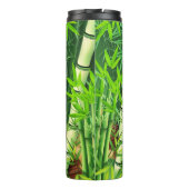 Niedliches Panda im Bambuswald Thermosbecher (Rückseite)