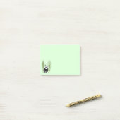 Niedliches Panda in Bamboo Post-it Klebezettel (Auf Schreibtisch)