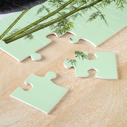 Niedliches Panda in Bamboo Puzzle (Seite)