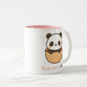 Niedliches Panda in Cup - Design der Tasse des Ind (VorderseiteRechts)