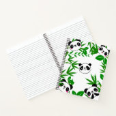 Niedliches Panda-Notebook für Kinder Notizblock (Innenseite)
