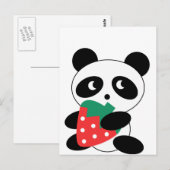 Niedliches Panda Party Pack Postkarte (Vorne/Hinten)