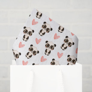 niedliches Panda-Party Seidenpapier