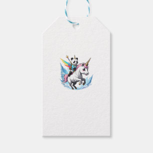 Niedliches Panda Reitstall Unicorn Girls Schule Geschenkanhänger