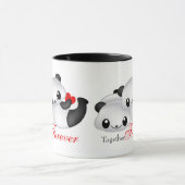 Niedliches Panda Tasse (Zentrum)