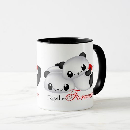 Niedliches Panda Tasse (VorderseiteRechts)