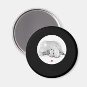 Niedliches Panda- und Polar-Bärentier Magnet (Vorderseite/Rückseite)