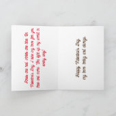 Niedliches Panda-Valentin Karte (Innenseite)