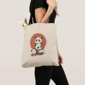 Niedliches Pandas-Design Tasche (Von Nahem)