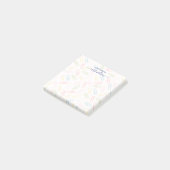 Niedliches Paperclip-Muster von Lehrer Post-it Klebezettel (angewinkelt)