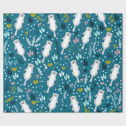 Niedliches Papier Geschenkpapier (Flach)