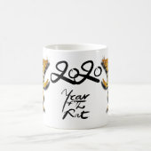 Niedliches Papier-geschnitten Chinesisch Neujahr R Kaffeetasse (Mittel)