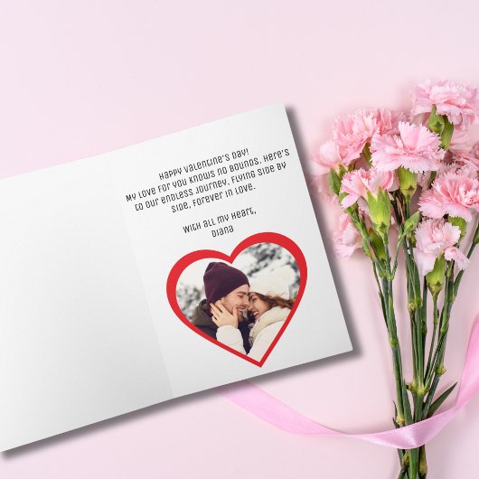 Niedliches Papierflugzeug: Du bist mein ewiges Fot Karte