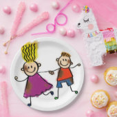 Niedliches Pappteller (Party)