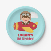 Niedliches Pappteller (Vorderseite)