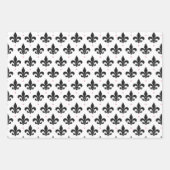 Niedliches Pariser Party Geschenkpapier Set (Vorderseite 3)