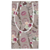 niedliches Pariser Party Kleine Geschenktüte (Vorderseite)