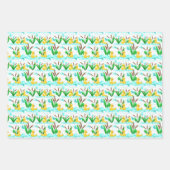 niedliches Party aus Entenkacheln Geschenkpapier Set (Vorderseite)