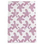 niedliches Party aus Seesternfisch Mittlere Geschenktüte (Rückseite)