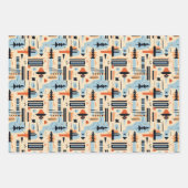 Niedliches Party aus Südwestboho Geschenkpapier Set (Vorderseite 2)