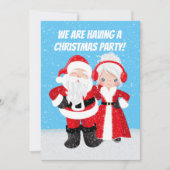 Niedliches Party Einladung (Vorderseite)