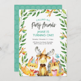 Niedliches Party Einladung