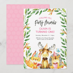 Niedliches Party Einladung