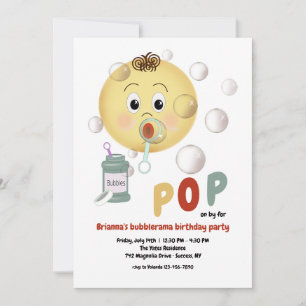 Niedliches Party Einladung