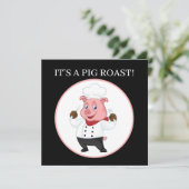 Niedliches Party Einladung (Stehend Vorderseite)