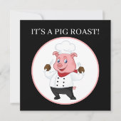 Niedliches Party Einladung (Vorderseite)