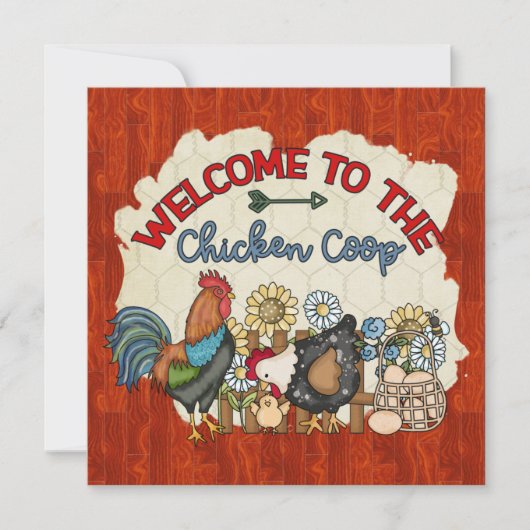 niedliches Party Einladung (Vorderseite)