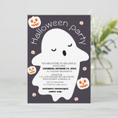 niedliches Party Einladung (Stehend Vorderseite)