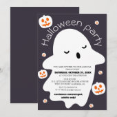 niedliches Party Einladung (Vorne/Hinten)